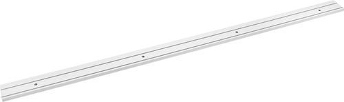 Vorhangschiene 2-läufig 150cm Kunststoff Weiß Kürzbar - Weiß, KONVENTIONELL, Kunststoff (150cm) - Ondega