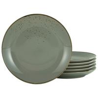 Desserttellerset 22047 Nature Collection - Grau, Trend, Keramik (21cm) - Creatable