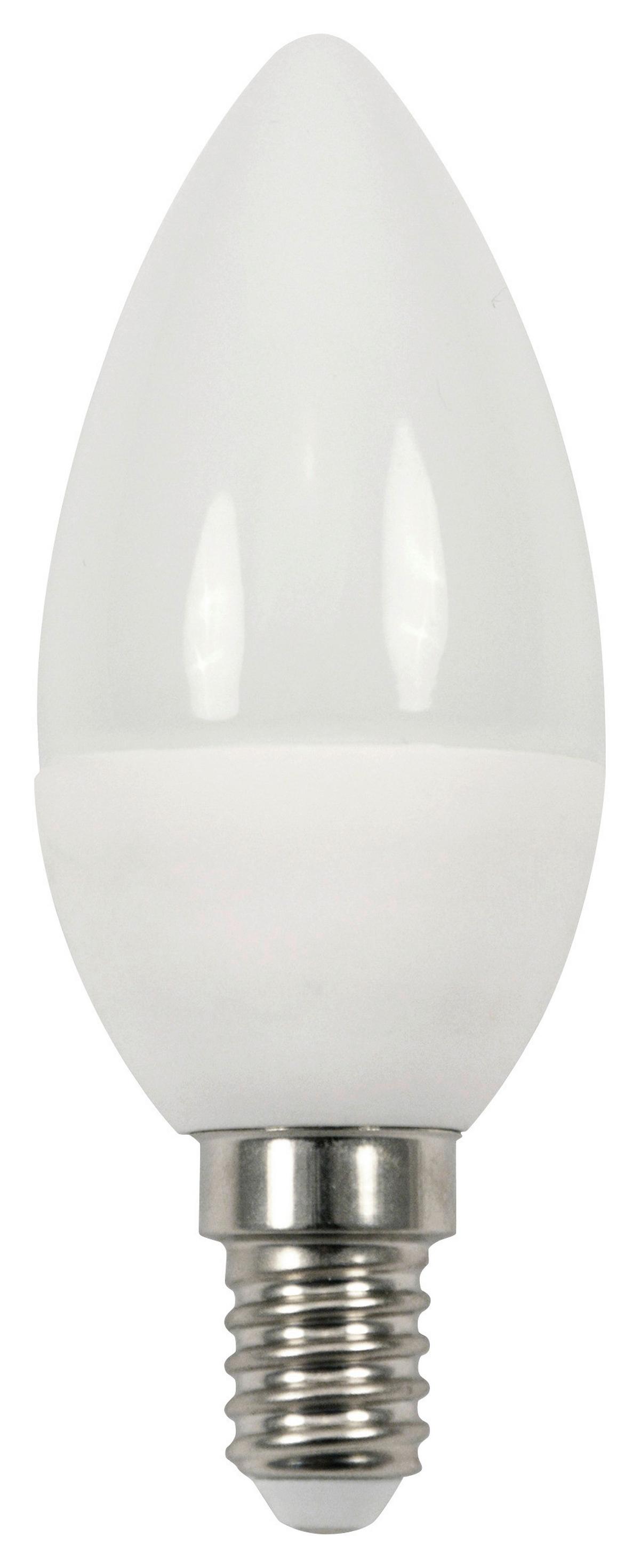LED žiarovka C80195MM, max.4Watt, E14 - biela, kov/plast (3,7/9,9cm) - Mömax