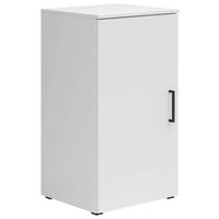 Komoda MULTISTAURAUM š: 45 cm - bílá/černá, Moderní, kompozitní dřevo/plast (45/83/40cm)