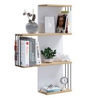 Wandboard Dolira Weiß/Eichefarben B: 68 cm - Eichefarben/Weiß, Design, Holzwerkstoff (68/98/19cm) - Livetastic
