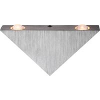 LED-Wandleuchte Gordon 3-Flammig Dreieckige Form - Design, Kunststoff/Metall (16,5/3/9cm) - Globo