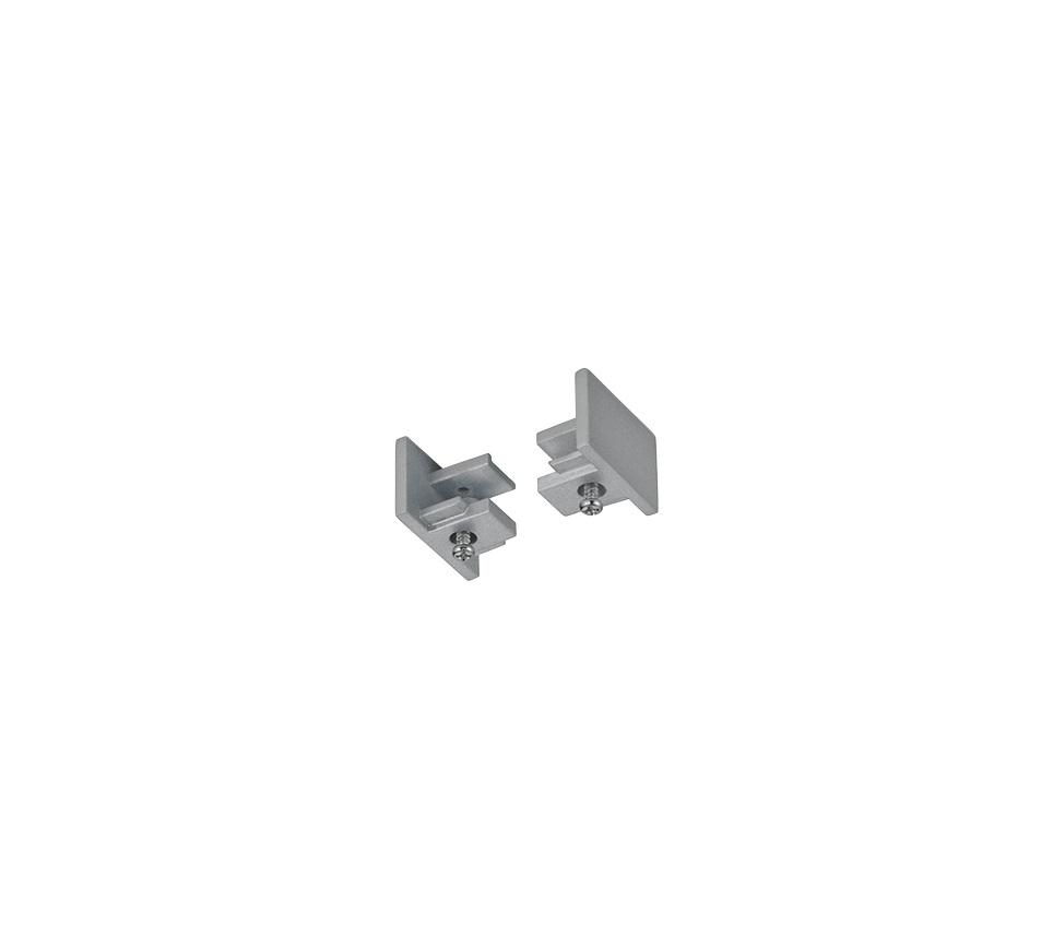 Schienensystem Duoline End- Kappe 703087 Titanfarben - Titanfarben, Basics, Kunststoff (3/2/1,8cm) - Trio Leuchten