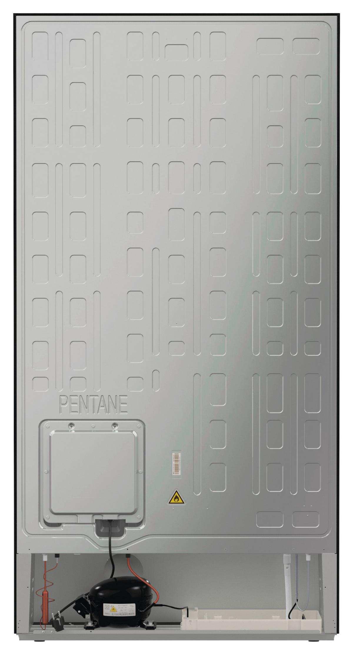 Side-by-side Nrr9185eabxl Advanced - Schwarz, MODERN, Glas/Kunststoff (91,5/178,6/67cm) - Gorenje