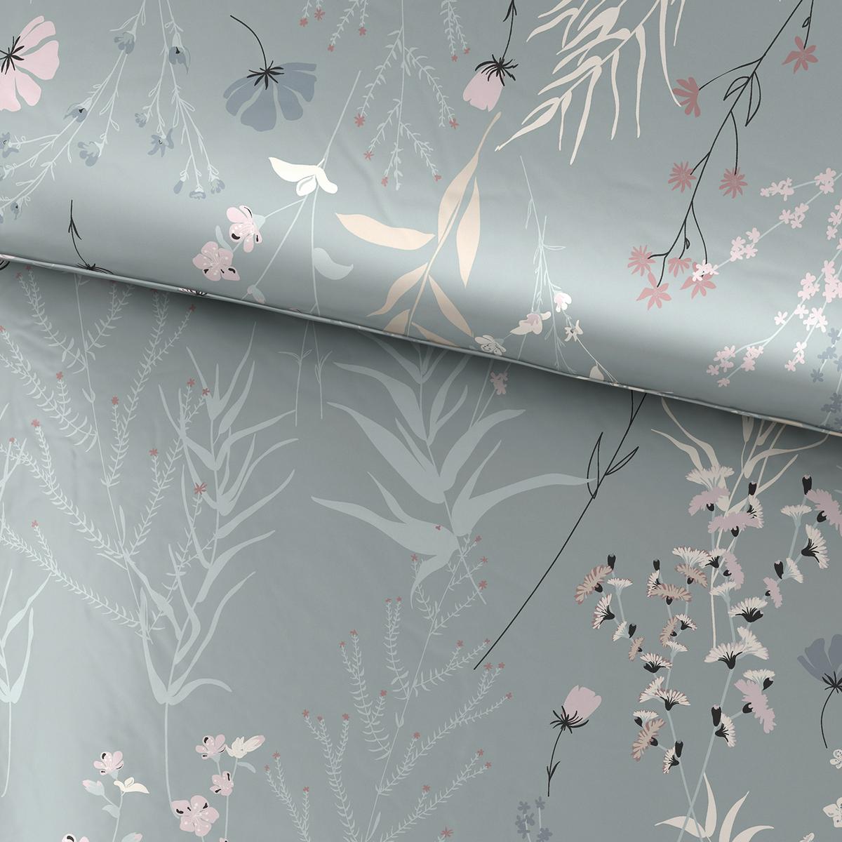 Povlečení Lina XXL, 2x70/90 200/220cm - zelená, Konvenční, textil (200/220cm) - Mömax