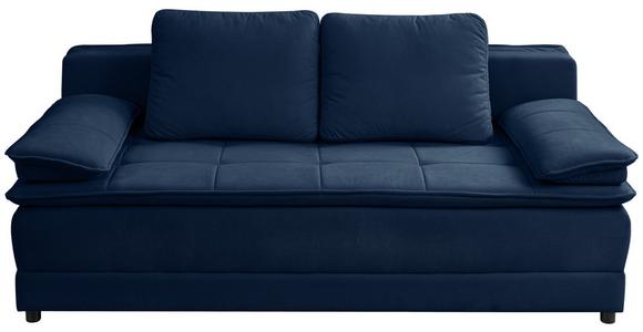 Schlafsofa Alice - Schwarz/Dunkelblau, MODERN, Textil (202/73-92/105cm) - Luca Bessoni