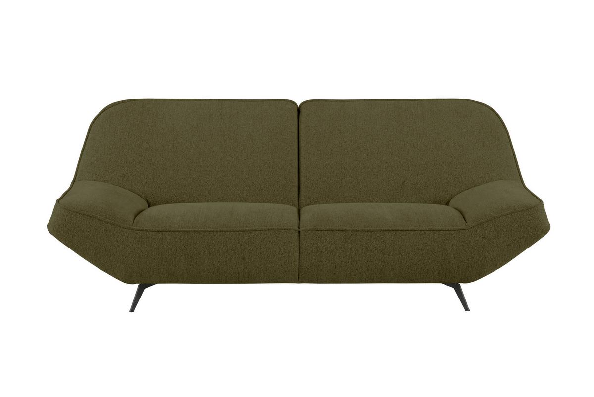 3-sitzer-sofa Aruba Olivgrün B: 223 Cm - Olivgrün, Design, Textil (223/87/96cm) - MID.YOU
