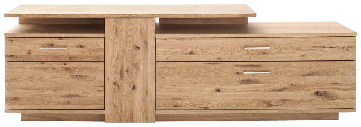 TV-Element Santori B: 210 cm Eiche Dekor - Eichefarben, Design, Holz/Holzwerkstoff (210/67/46cm) - Livetastic