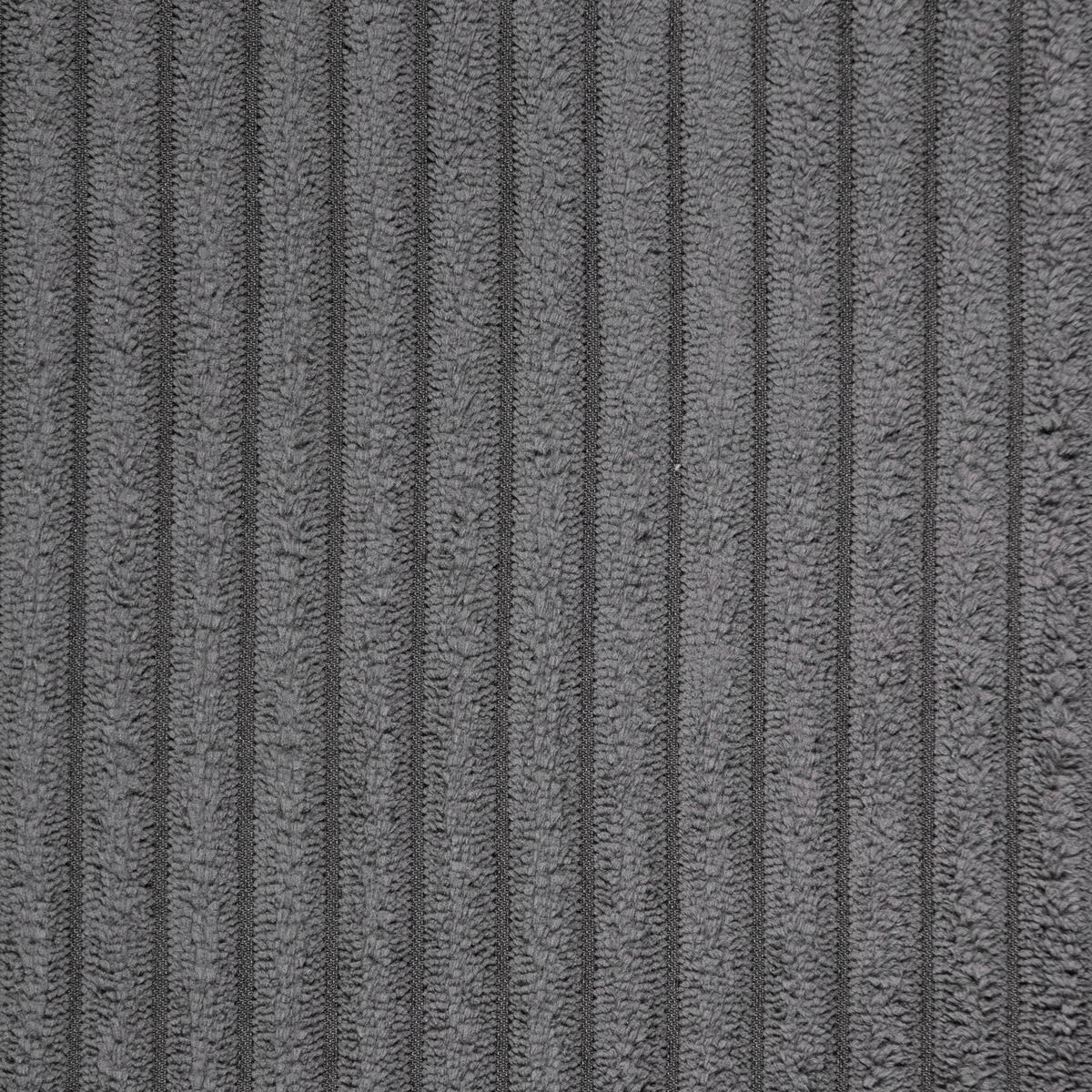 Bigsofa Manolis Dunkelgrau B: 260 cm - Dunkelgrau/Schwarz, KONVENTIONELL, Textil (260/66/115cm) - MID.YOU