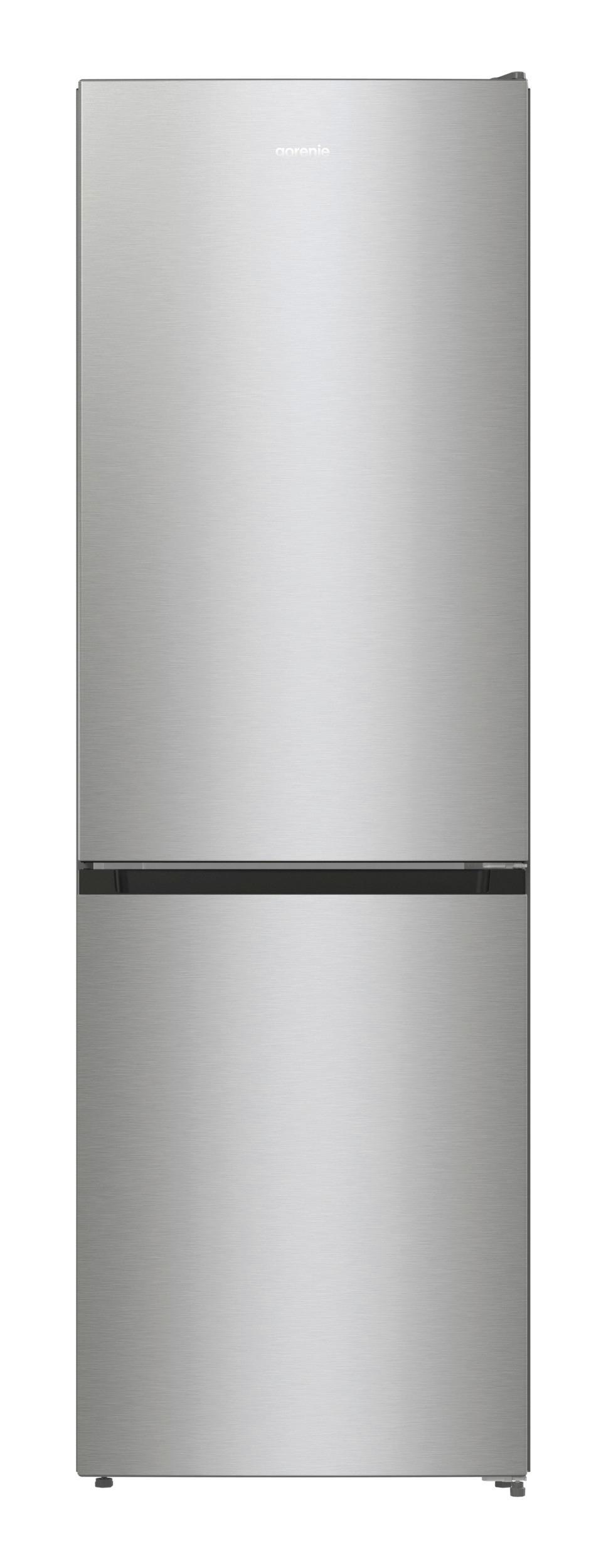 Kühl-Gefrier-Kombination Nfb612csxl4 - Edelstahlfarben, Basics, Glas/Kunststoff (60/185/59,2cm) - Gorenje