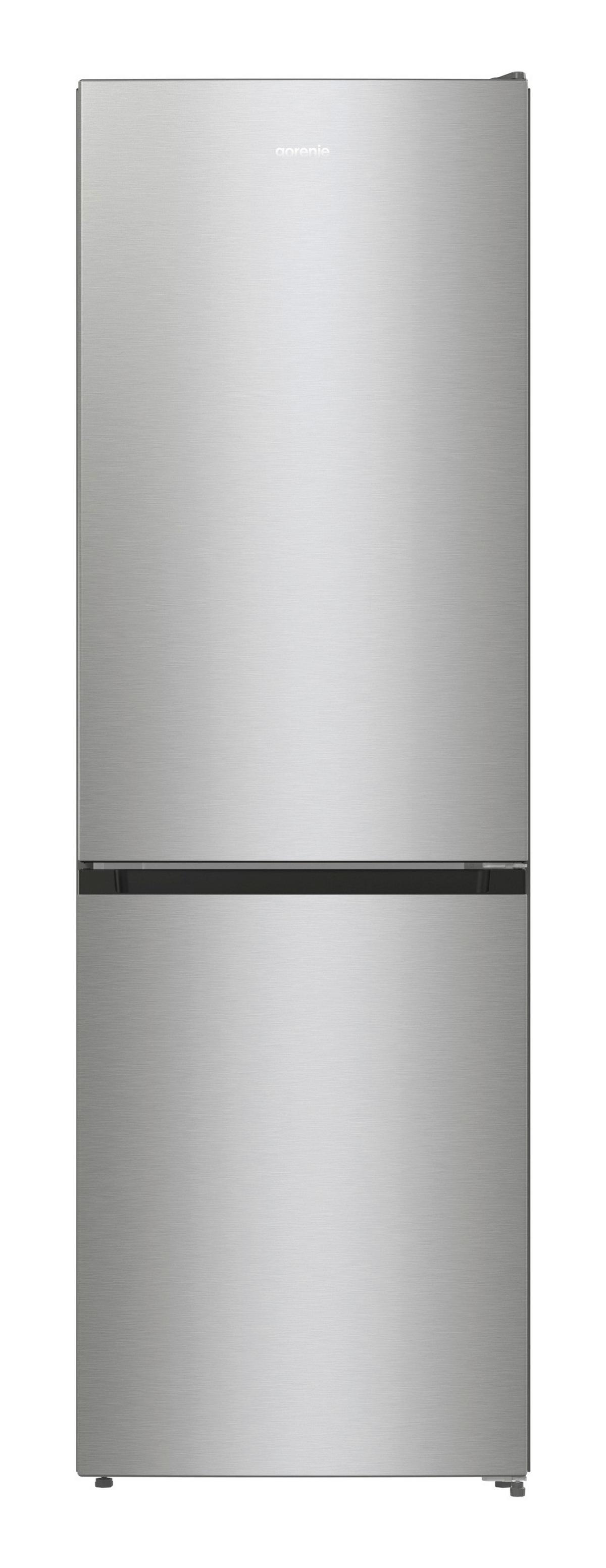 Kühl-gefrier-kombination Nfb612csxl4 - Edelstahlfarben, Basics, Glas/Kunststoff (60/185/59,2cm) - Gorenje