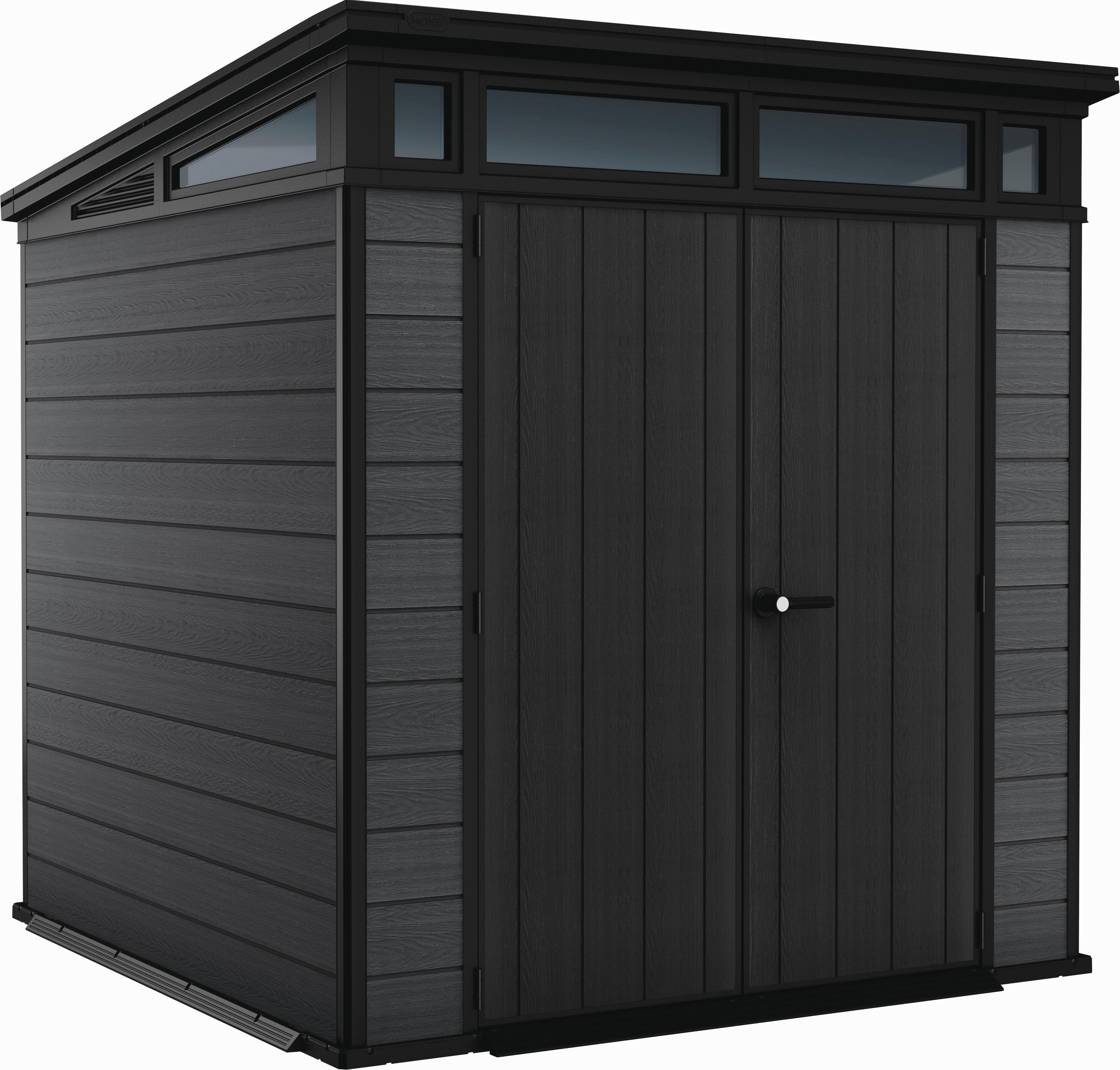 Kerti Ház Cortina 7x7 - sötétszürke (216/226/218cm) - Keter
