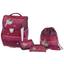 Kinderschultaschen Set Lazy Lewis 5-teilig - Dunkelrot, MODERN, Textil (31/39/17cm) - Schneiders Kinderschultaschen Set Lazy Lewis 5-teilig - Dunkelrot, MODERN, Textil (31/39/17cm) - Schneiders
