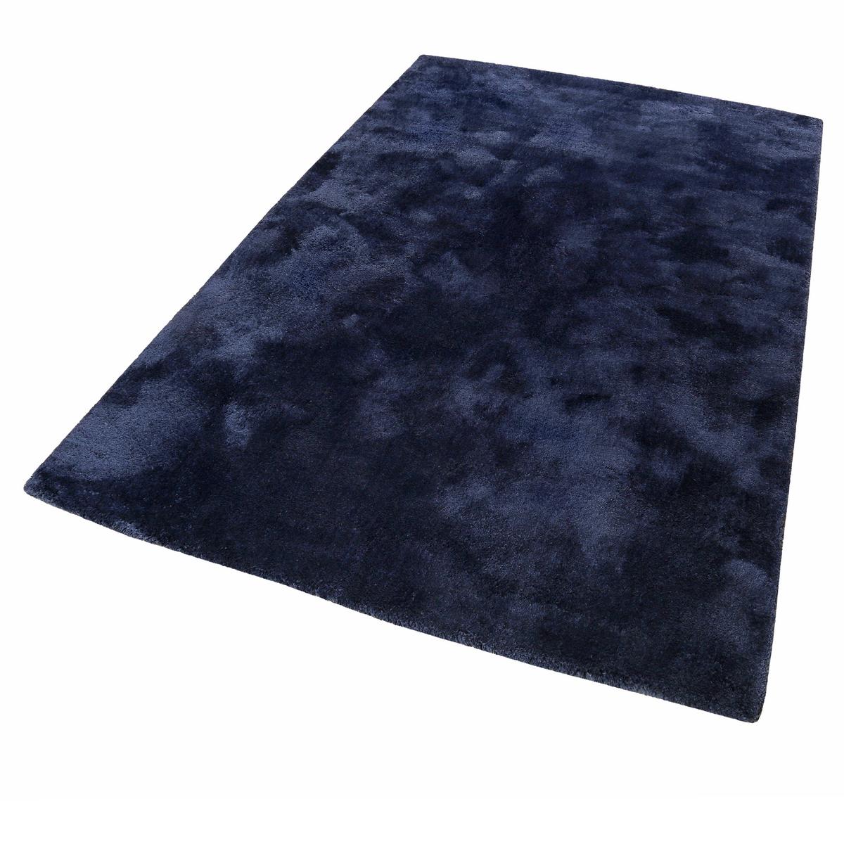Hochflorteppich Blau Relaxx 160x230 cm - Blau/Dunkelblau, KONVENTIONELL, Textil (160/230cm) - Esprit