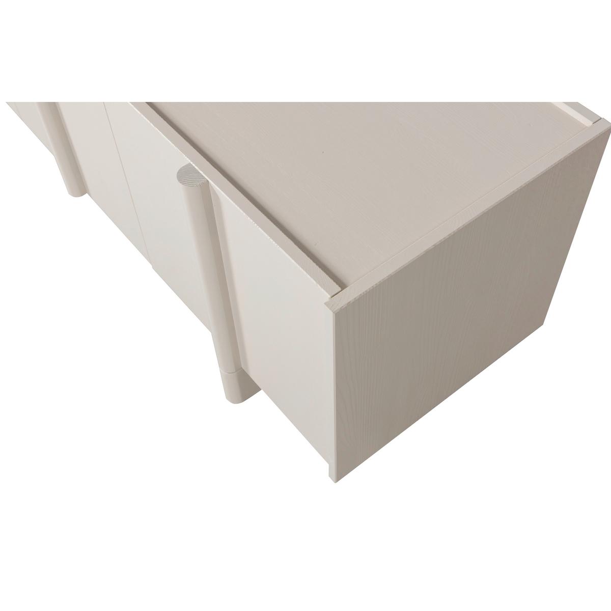LOWBOARD Basu Grau B: 152cm - Grau, Design, Holz (152/53/46cm) - Livetastic