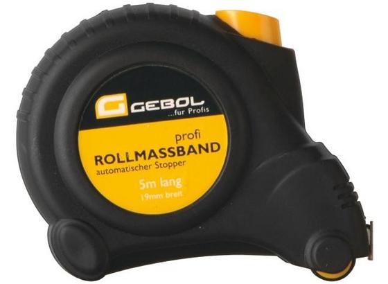 Rollmaßband 5 Meter - Gelb/Schwarz, KONVENTIONELL, Kunststoff (500cm) - VENDA Rollmaßband 5 Meter - Gelb/Schwarz, KONVENTIONELL, Kunststoff (500cm) - VENDA