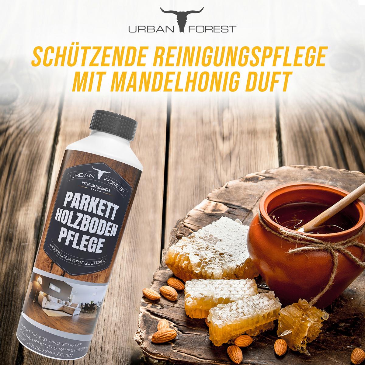 BODENPFLEGEMITTEL PARKETT UND HOLZBODEN PFLEGE - Basics, Kunststoff (500ml) - Urban Forest