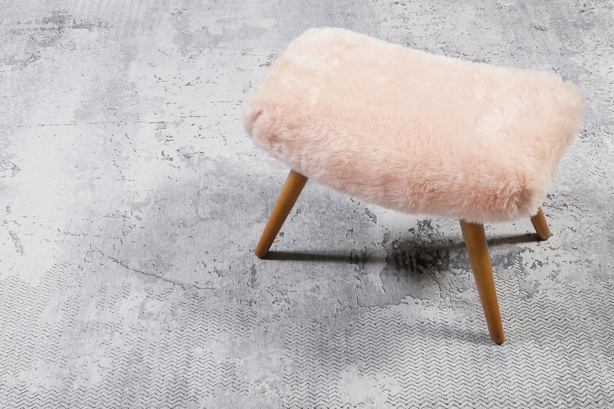 Webteppich Grau Radiate 130x190 Cm - Grau, Design, Textil (130/190cm) - WECON HOME