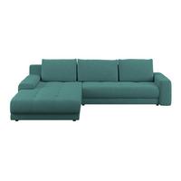 Ecksofa Adria Azurblau, S: 213x308 cm - Azurblau, Trend, Textil (213/308cm) - Luca Bessoni