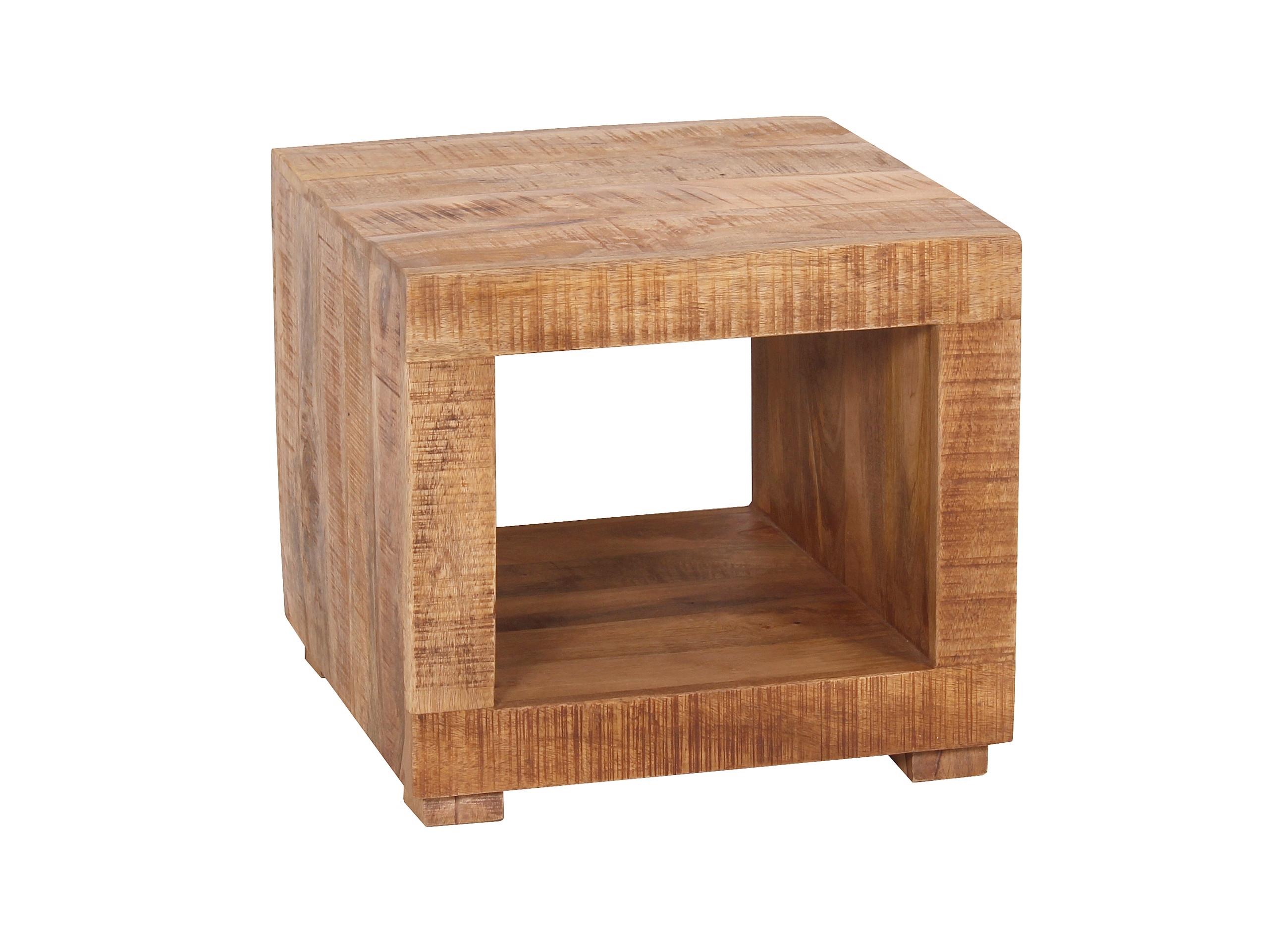 Couchtisch Naturfarben B: 50 cm - Naturfarben, Design, Holz (50/50/45cm) - Livetastic