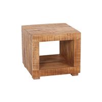 Couchtisch Naturfarben B: 50 cm - Naturfarben, Design, Holz (50/50/45cm) - Livetastic