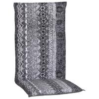Sesselauflage Genf Hochlehner - Grau, Basics, Textil (120/48/4cm) - Beo