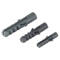 Dübel-Set 300-Tlg. 6/8/10 mm - Grau, KONVENTIONELL, Kunststoff