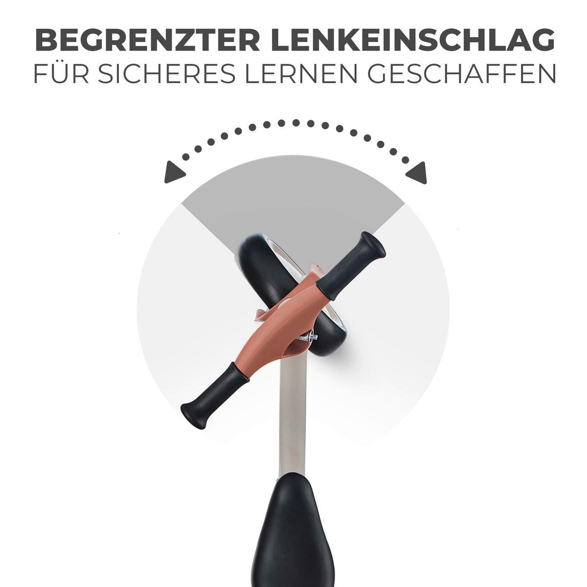 Laufrad Tove Beige/Cognac - Cognac/Beige, Basics, Kunststoff (67/45/31.5cm) - Kinderkraft