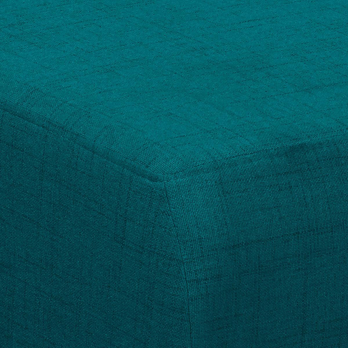 Ecksofa Bella Petrol S: 257x174 cm - Wengefarben/Petrol, Design, Textil (257/174cm) - Livetastic