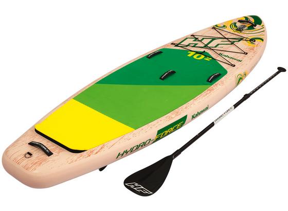 Stand-Up Paddle Board Hydro-force Kahawai - Gelb/Weiß, MODERN, Kunststoff/Metall (310/86/15cm) - Bestway Stand-Up Paddle Board Hydro-force Kahawai - Gelb/Weiß, MODERN, Kunststoff/Metall (310/86/15cm) - Bestway