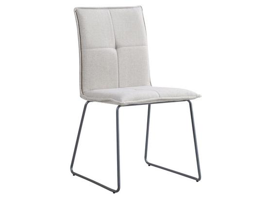 Stuhl Bravo Taupe - Taupe, MODERN, Textil/Metall (50/96/56cm) - Luca Bessoni Stuhl Bravo Taupe - Taupe, MODERN, Textil/Metall (50/96/56cm) - Luca Bessoni