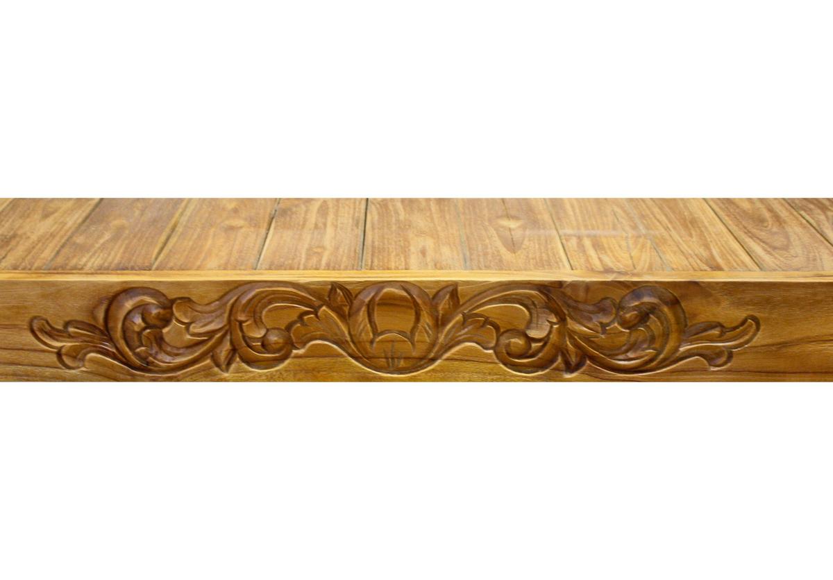 Gartenbank Padar - Braun, Basics, Holz (163,5/97/61cm) - Gardenson