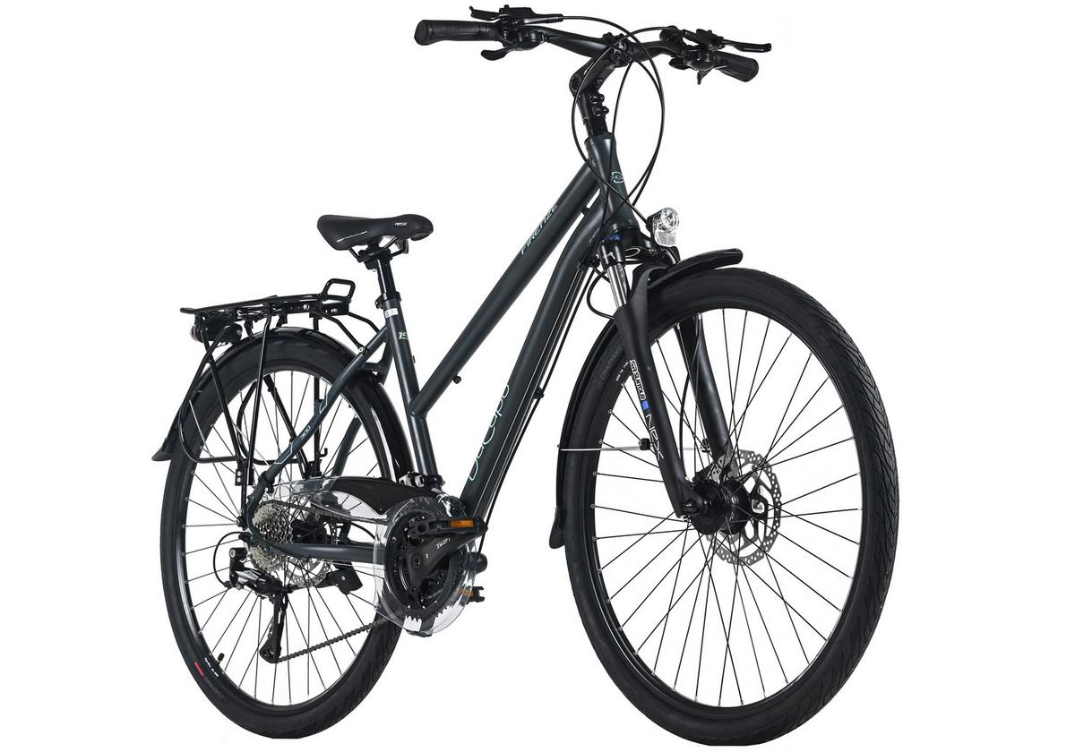 Trekkingrad Damen 28 Zoll - Anthrazit, Basics, Metall (25/140/60cm)