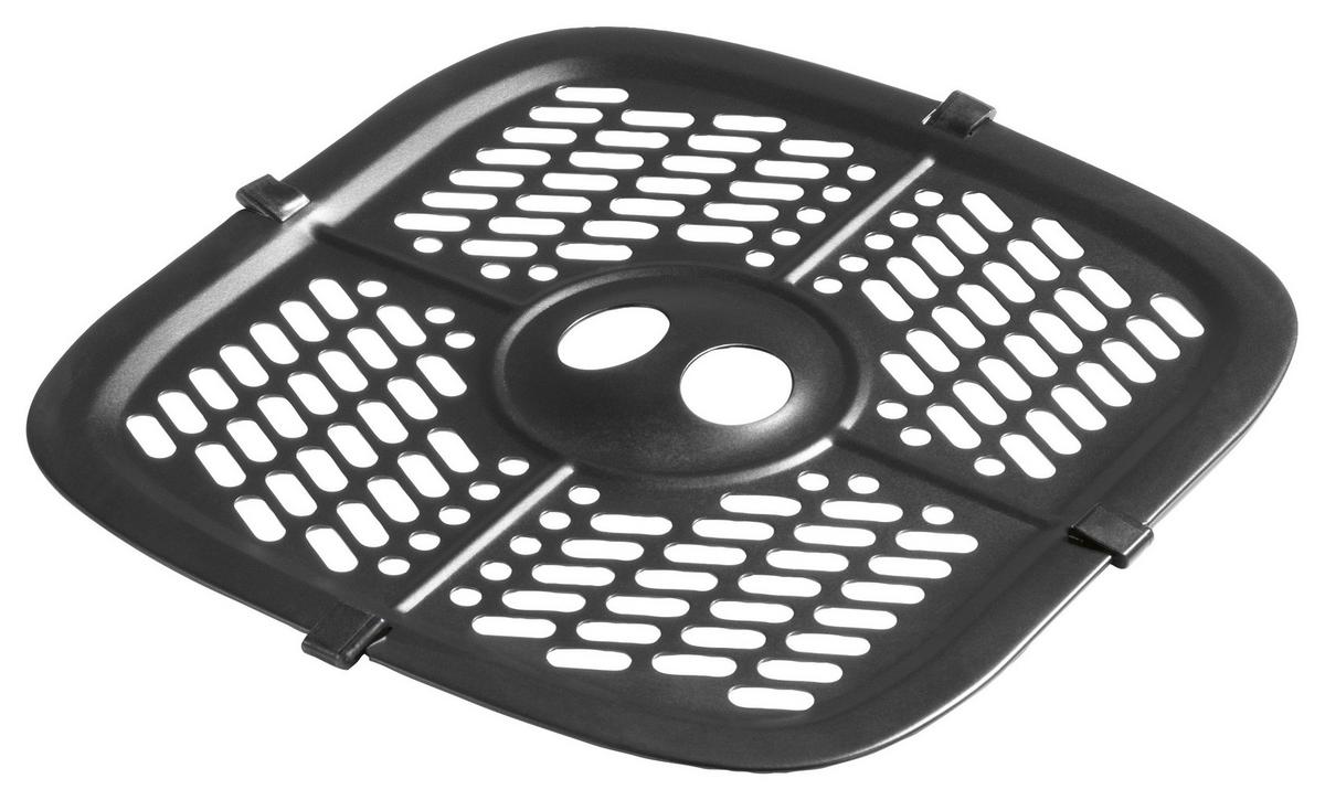 Heißluftfritteuse 14829 - Edelstahlfarben/Schwarz, Basics, Kunststoff/Metall (28,8/36,8/34,8cm)