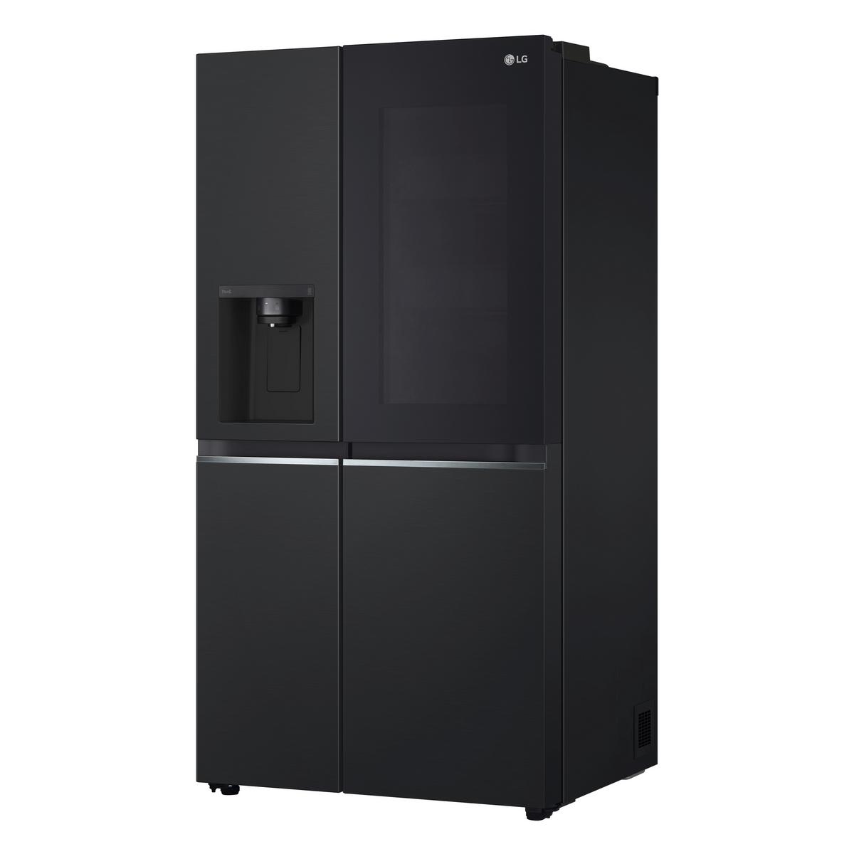 Side-By-Side Gsgv81epll No Frost, Wasserspender - Schwarz, Basics, Metall (91,3/179/73,5cm) - LG