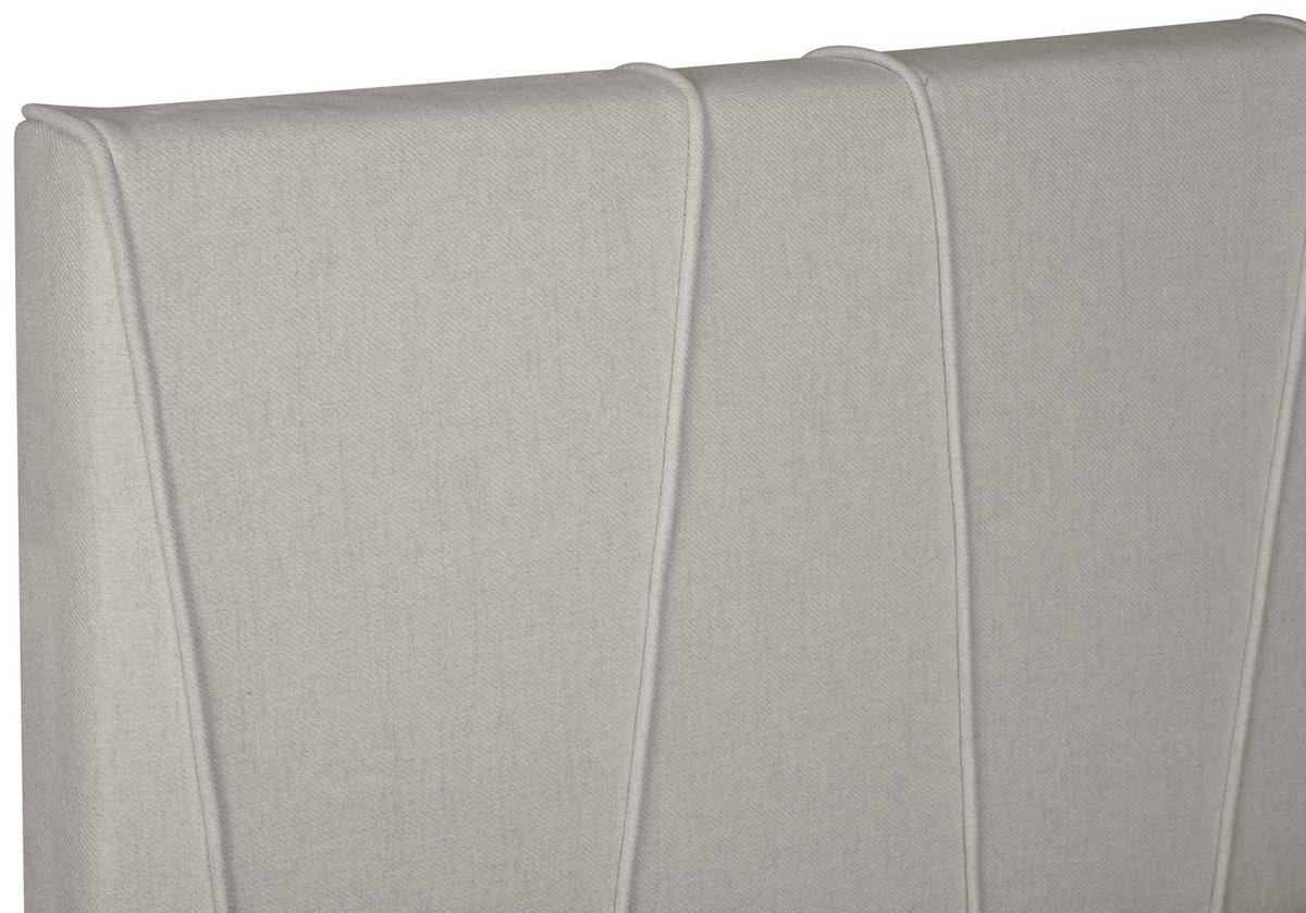 Boxspringbett Mit Topper 180x200 Cm Wels, Beige - Beige/Schwarz, MODERN, Textil (180/200cm) - MID.YOU