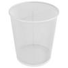 Papierkorb Mesh Weiß Metall Ø 30,5 cm Gitterkorb - Weiß, MODERN, Metall (30,5/34,5cm)