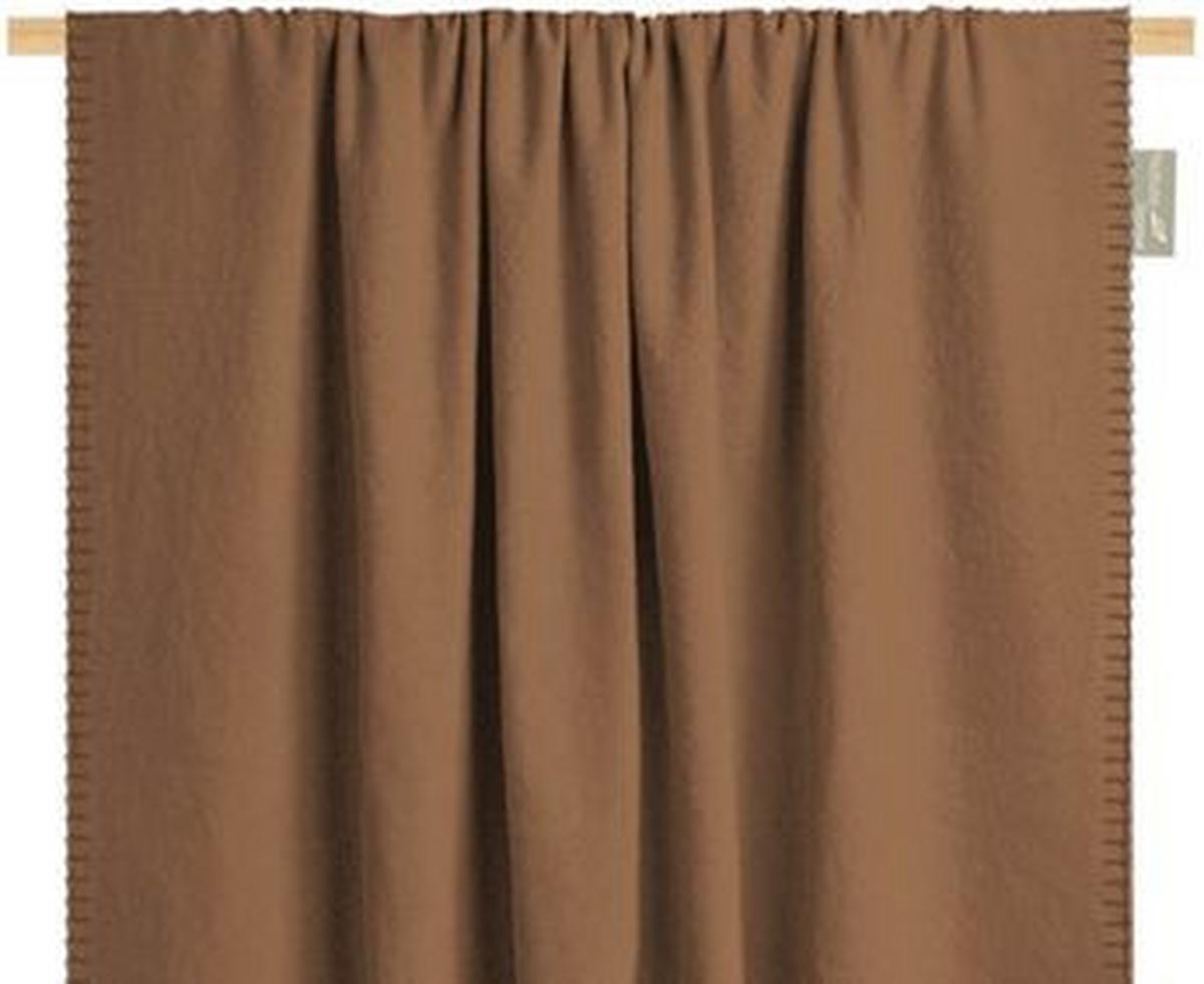 FLEECOVÁ DEKA SANA - hnedá, Modern, textil (140/200cm) - Mömax