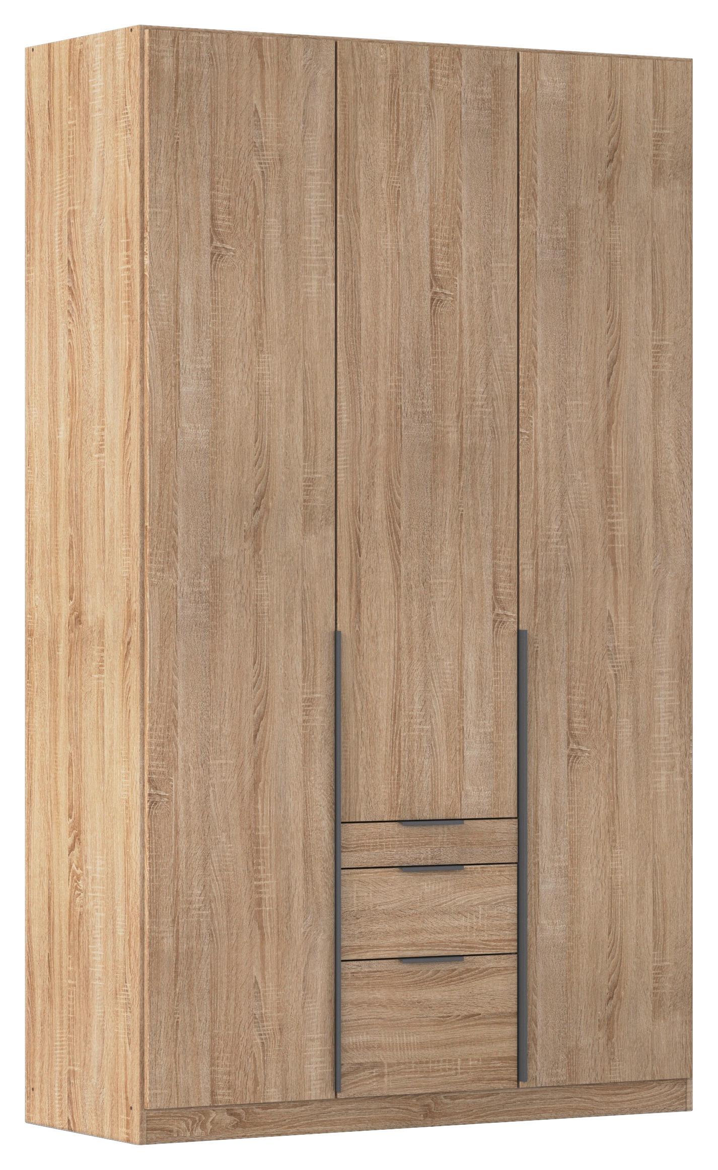 Drehtürenschrank Alabama Sonoma Eiche B: 136 Cm - Sonoma Eiche, MODERN, Holzwerkstoff (136/229/54cm) - Rauch Möbel