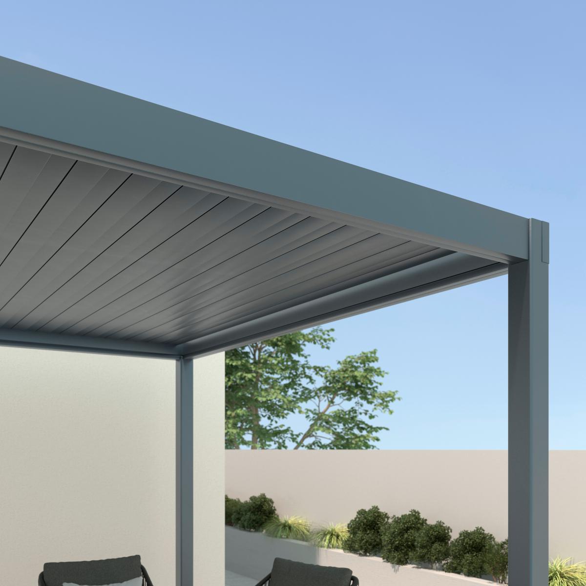 PAVILÓN PERI - čierna, Basics, kov (300/230/300cm) - Mömax