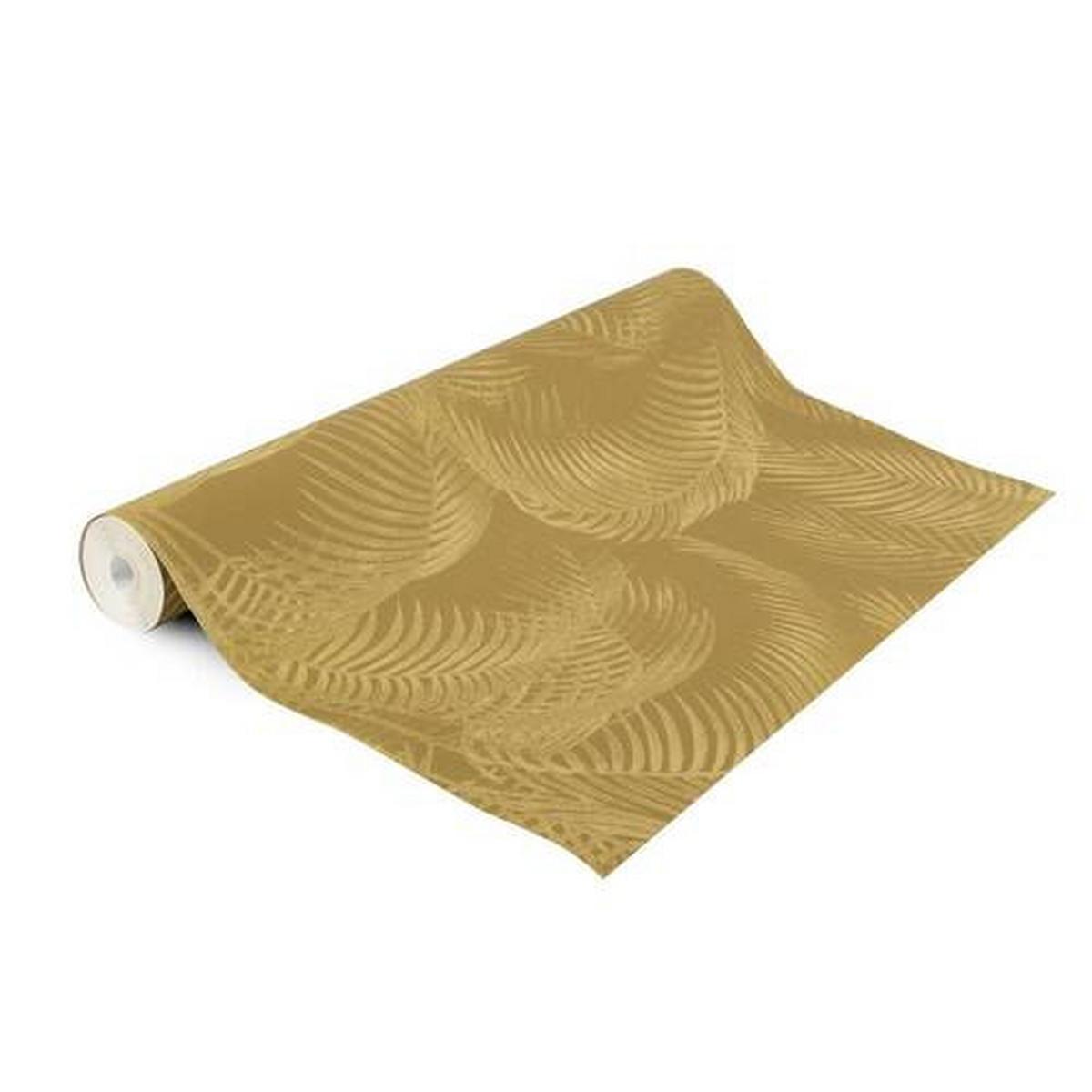 Vliestapete 113317 - Gelb, Basics, Papier/Kunststoff (52/1005cm)