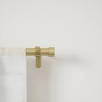 Vorhangstangenset Cappa Goldfarben L: 168-305 cm - Goldfarben, KONVENTIONELL, Kunststoff/Metall (168-305cm) - Umbra