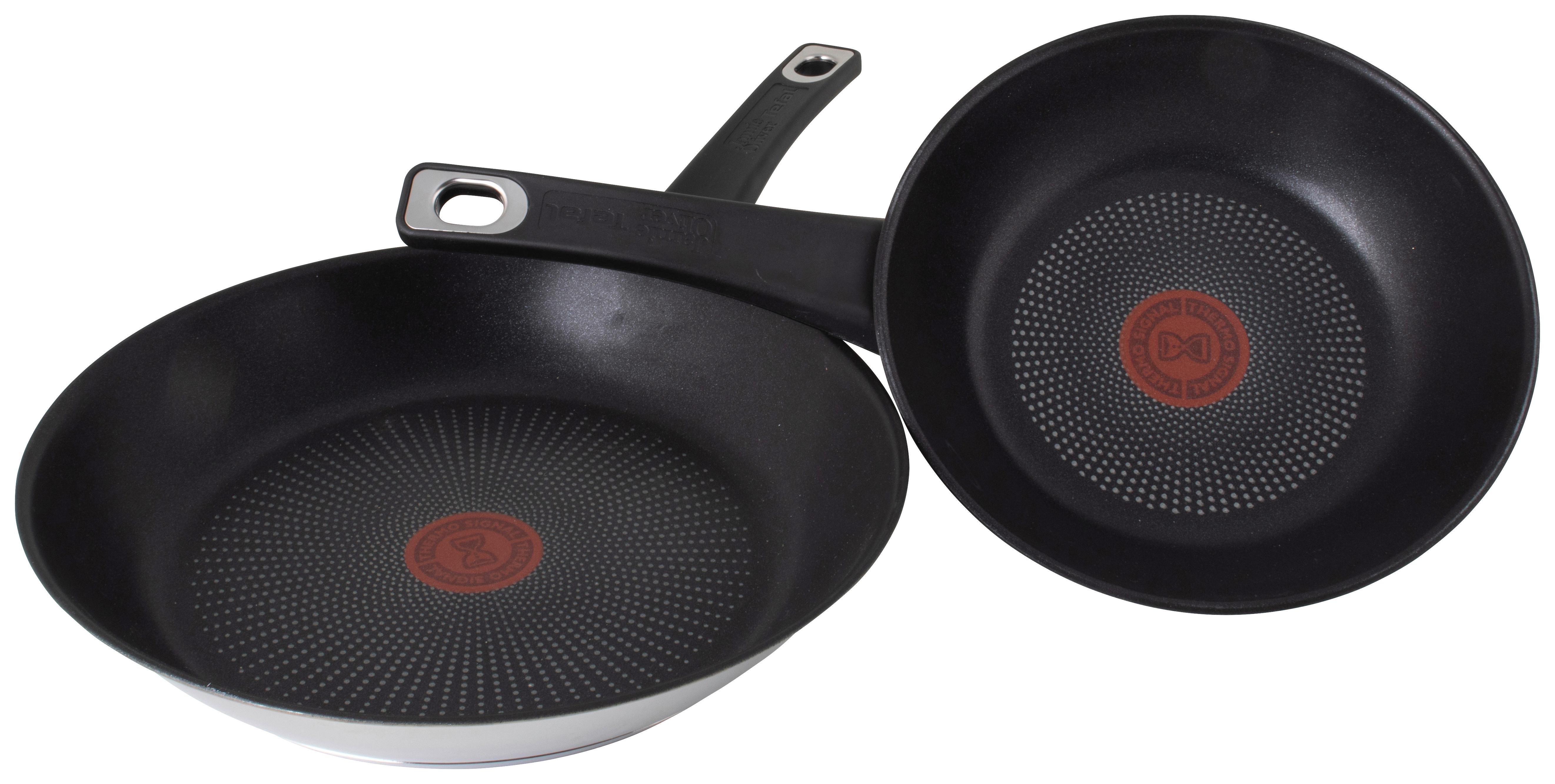 Sada panvíc TEFAL JAMIE OLIVER - čierna, Konventionell, kov (45,8/27,8/12,3cm)