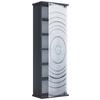 CD-Regal Tilano Anthrazit B: 31 cm - Anthrazit, Design, Glas/Holzwerkstoff (31/92/18cm) - MID.YOU