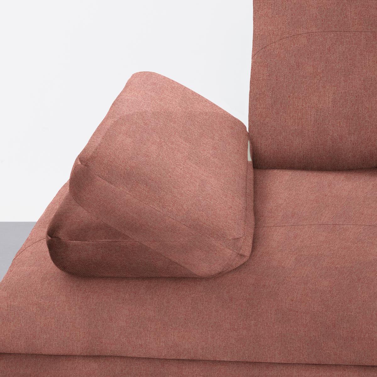 Rohová sedačka TRENDY, levá, starorůžová - starorůžová/černá, Moderní, kov/kompozitní dřevo (250/93/310cm) - Premium Living