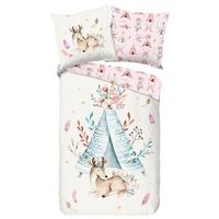 Jugendbettwäsche Boho Multicolor 135x200 cm - Multicolor, Design, Textil (135/200cm)
