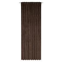 HOTOVÝ ZÁVĚS BIANCA - hnědá, Konvenční, textil (140/245cm) - Modern Living
