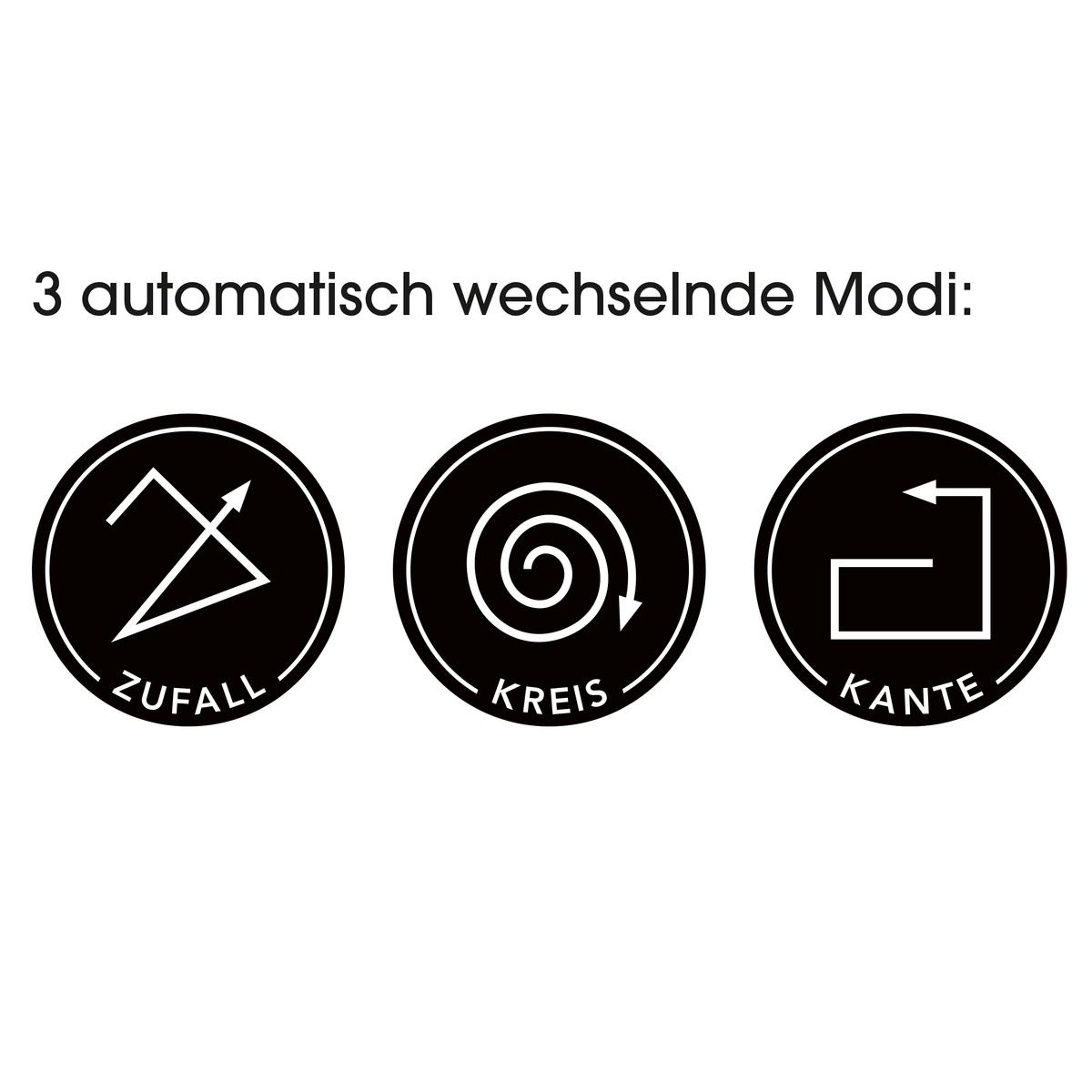 Saugroboter Mit Wischfunktion Maxxmee 3 Modi 14 W - Schwarz/Weiß, Trend, Kunststoff (27,5/9cm) - TV - Unser Original