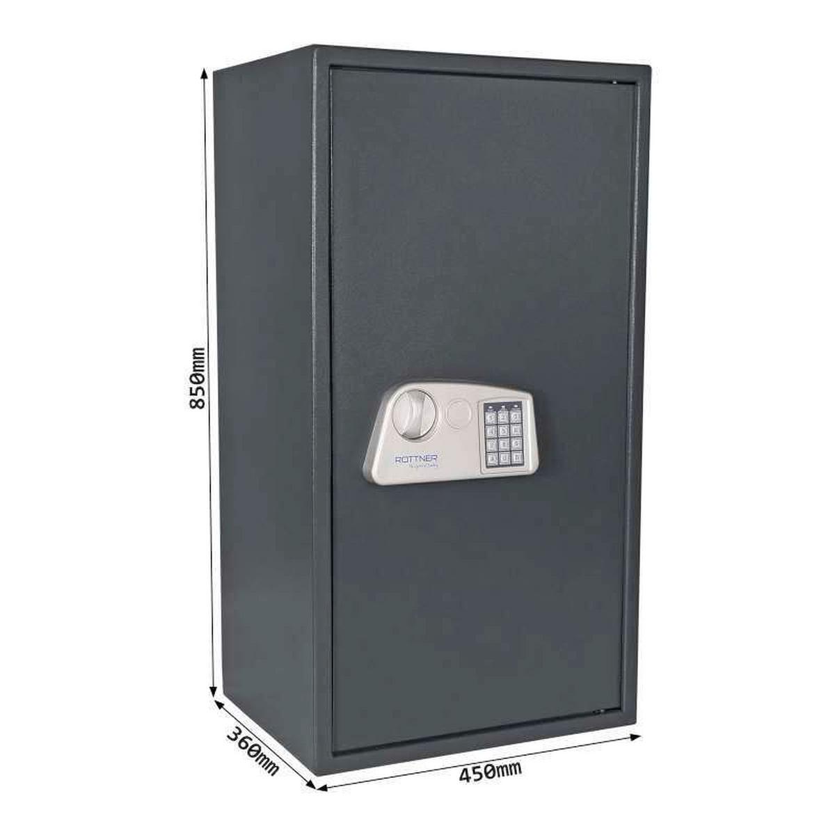 Tresor Jupiter6el - Anthrazit, KONVENTIONELL, Metall (45/85/36cm) - ROTTNER