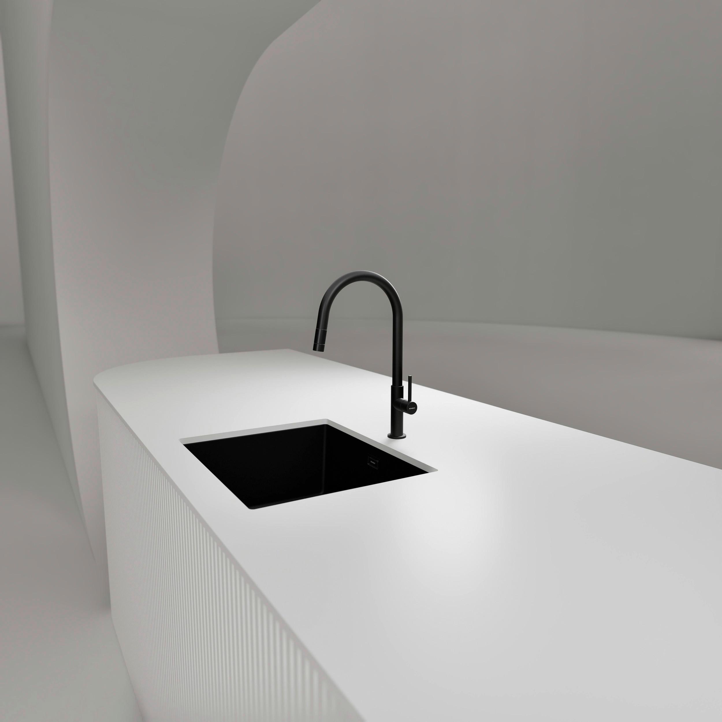 KUCHYNSKÁ BATÉRIA TALIA SA - čierna, Basics, kov (4,5/39,8/21cm) - Schock